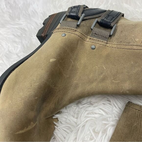 Sorel Lolla Waterproof Buckle Leather Booties - Picture 7 of 13